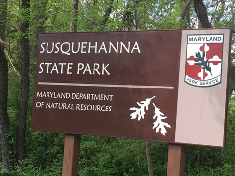Susquehanna State Park Sign